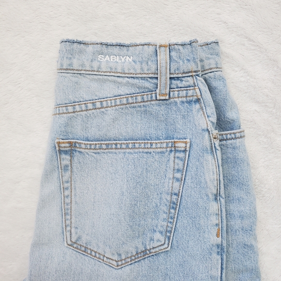 SABLYN Freya High Rise Denim Shorts - Picture 10 of 16